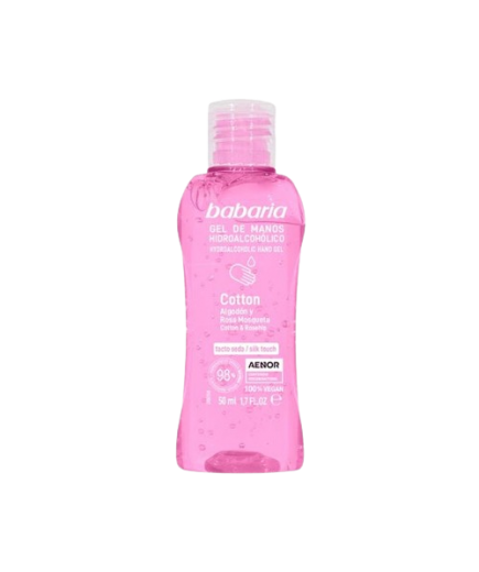 SOLUCION HIDROALCOHOLICA BABARIA COTTON ROSA 50ML