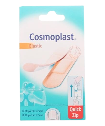 TIRITAS ADHESIVAS SURT. COSMOPLAST ELASTIC C/20 UD