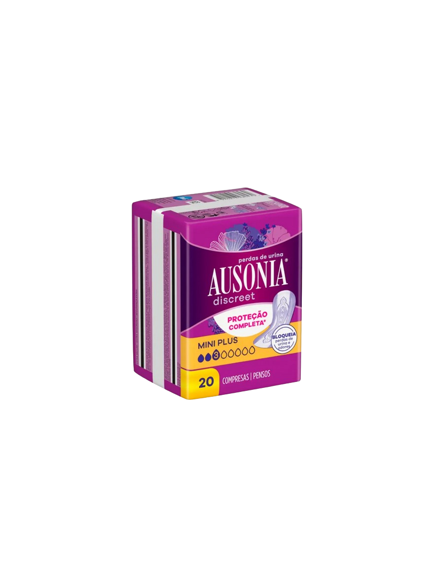 COMPRESA AUSONIA DISCREET MINI PLUS P/20U