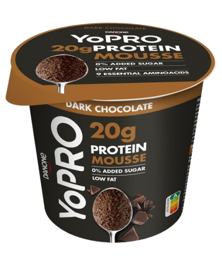 DANONE YOPRO MOUSSE CHOCO SAL. CARAMELO 1UD