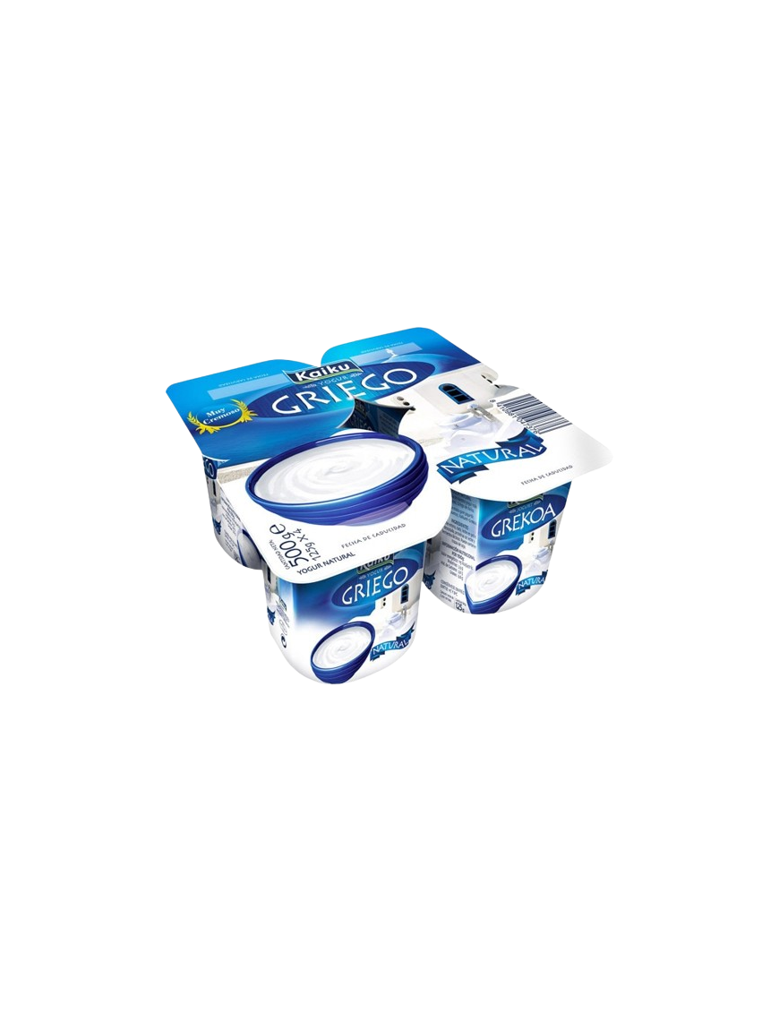 KAIKU YOGUR GRIEGO NATURAL PACK-4 UD