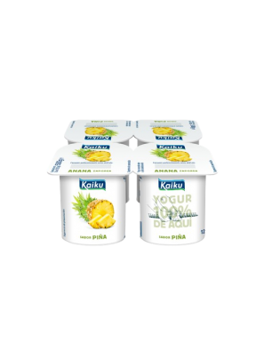 KAIKU YOGUR SABOR PIÑA P/4UD