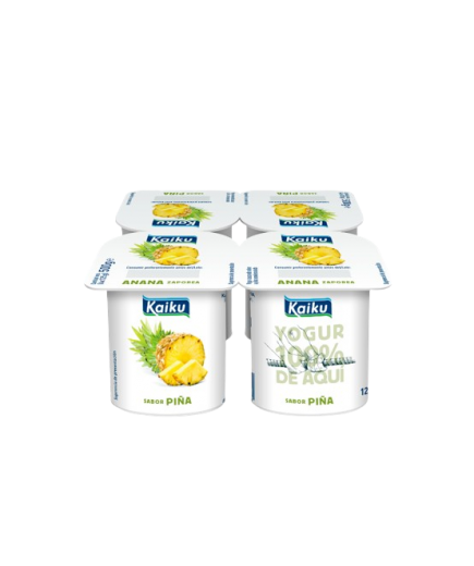 KAIKU YOGUR SABOR PIÑA P/4UD