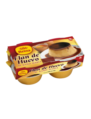 POSTRES REINA FLAN DE HUEVO 110GR PACK-4 UD