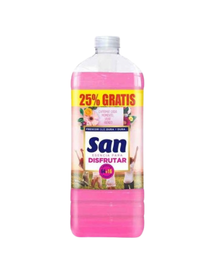 SUAVIZANTE SAN DISFRUTAR 64+16 DOSIS B/1,76 L. 