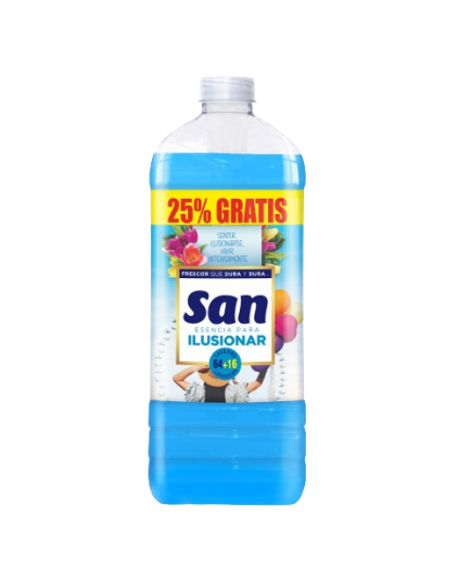 SUAVIZANTE SAN ILUSIONAR 64+16 DOSIS B/1,76 L. 