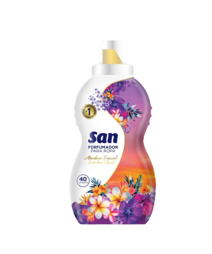 SUAVIZANTE SAN PERFUMADOR ATARDECE TROPICA B/800ML