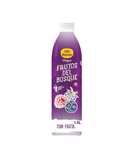 POSTRES REINA YOGUR LIQUIDO FRUTAS DEL BOSQUE 1,5L