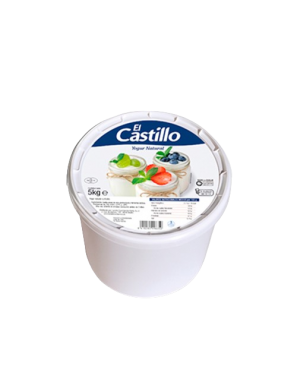 YOGUR  CREMA NATURAL CASTILLO CUBO-5.KG