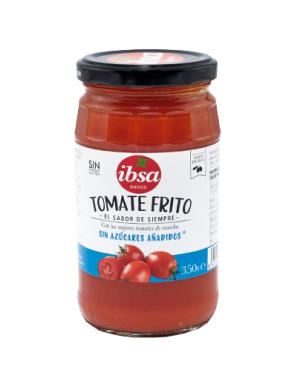 TOMATE FRITO IBSA CASERO A/OL. SIN AZUC. T/C 350GR