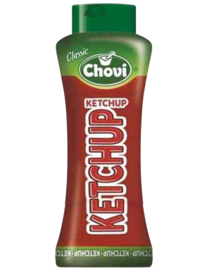 KETCHUP CHOVI BOTELLA 925 GR.