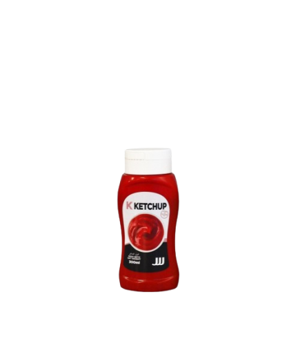 KETCHUP J.J.J. BOCA ABAJO PET 300 GR