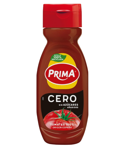 KETCHUP PRIMA CERO BOTE 265 GR