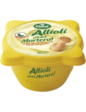 SALSA ALI-OLI CHOVI (AMARILLA) REFRIG. T/ 180 ML