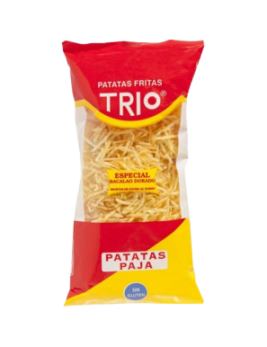 PATATAS PAJAS TRIO BOLSA 900 GR.