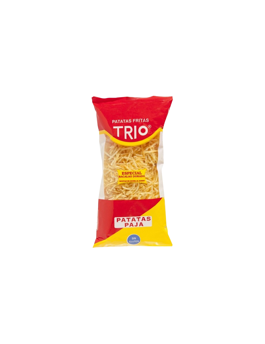 PATATAS PAJAS TRIO BOLSA 900 GR.