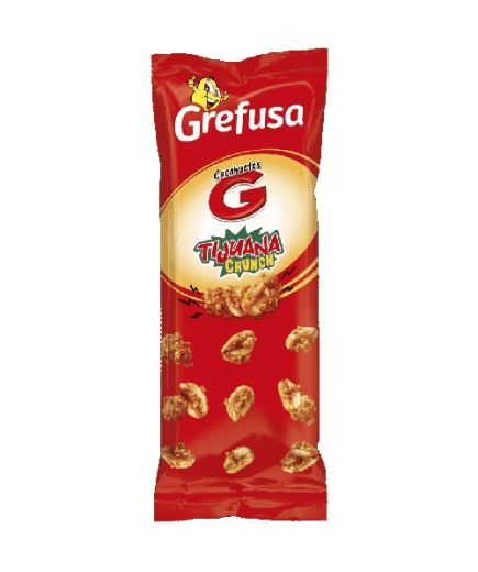 APERITIVOS GREFUSA CACAHUETES TIJUANA CRUNCH 110GR