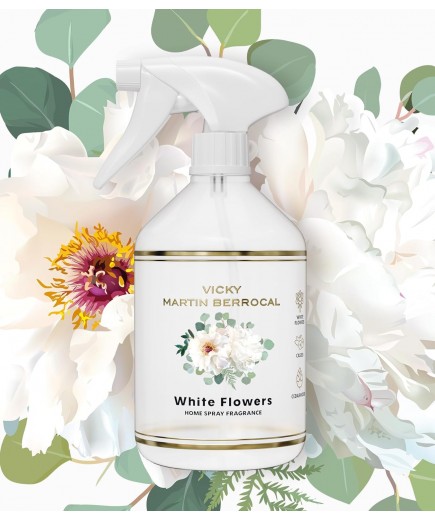 AMBIENTADOR VICKY MARTIN WHITE FLOWERS SP/500 ML