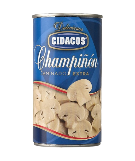 CHAMPIÑON LAMINADO CIDACO L/355 GR