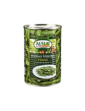 JUDIA VERDE ANCHA ALSUR LATA 390 GR