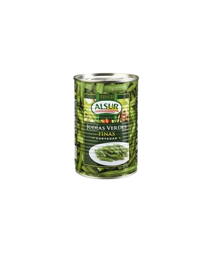 JUDIA VERDE ANCHA ALSUR LATA 390 GR