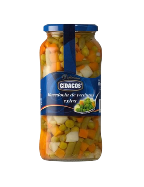 MACEDONIA VERDURAS CIDACOS T/C 535 GR