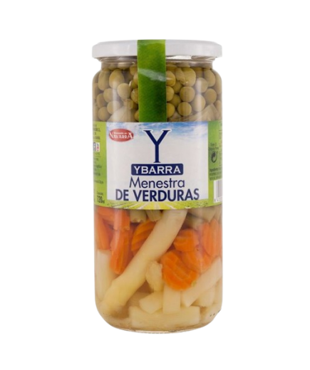 MENESTRA VERDURA YBARRA T/CRISTAL 660 GR