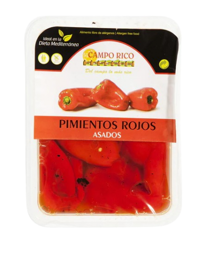 PTO. ASADOS ENTEROS ROJOS CAMPORICO B/500GR