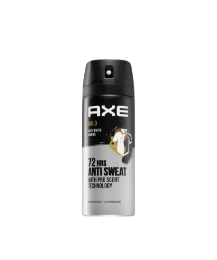 DESODORANTE AXE GOLD 72 HRS SP/150 ML