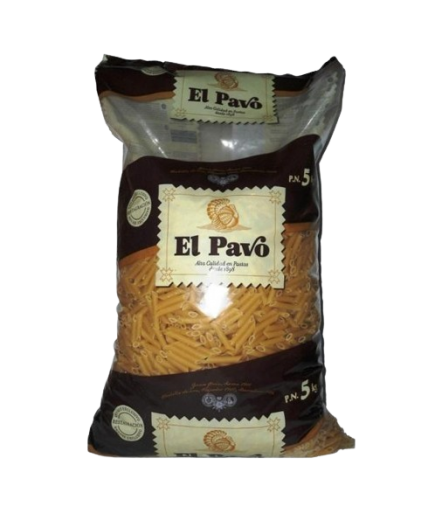 MACARRONES EL PAVO LISO B/5 KG