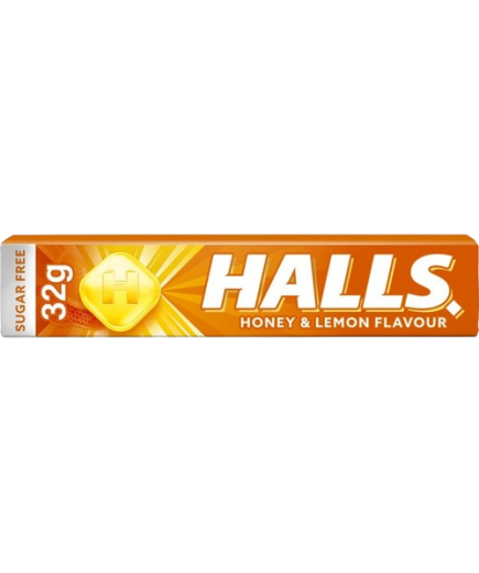 CARAMELOS HALLS MIEL Y LIMON 32GR