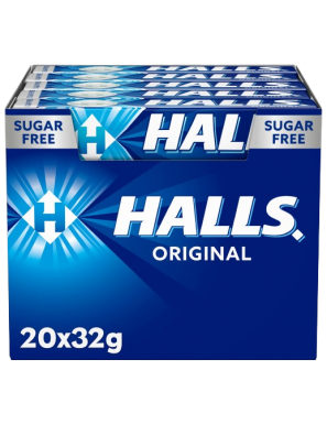 CARAMELOS HALLS ORIGINAL COOLWAVE 32 GR