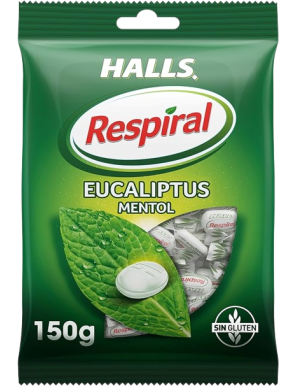 CARAMELOS RESPIRAL EUCALIPTUS MENTOL B/150 GR