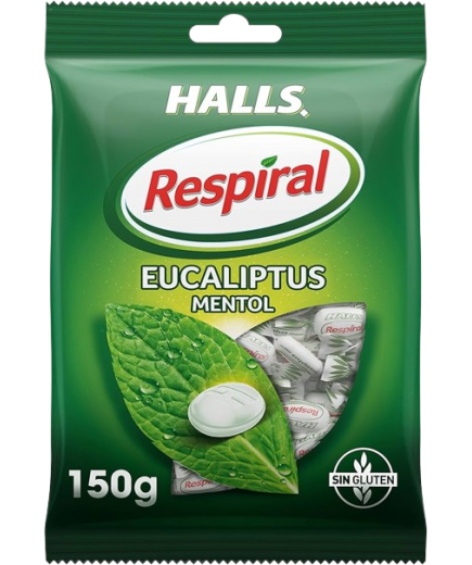 CARAMELOS RESPIRAL EUCALIPTUS MENTOL B/150 GR