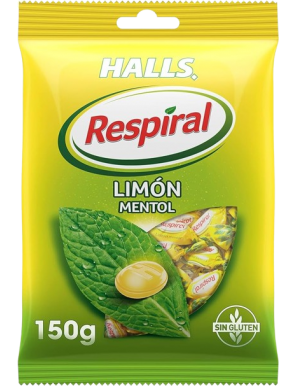 CARAMELOS RESPIRAL LIMON B/150 GR