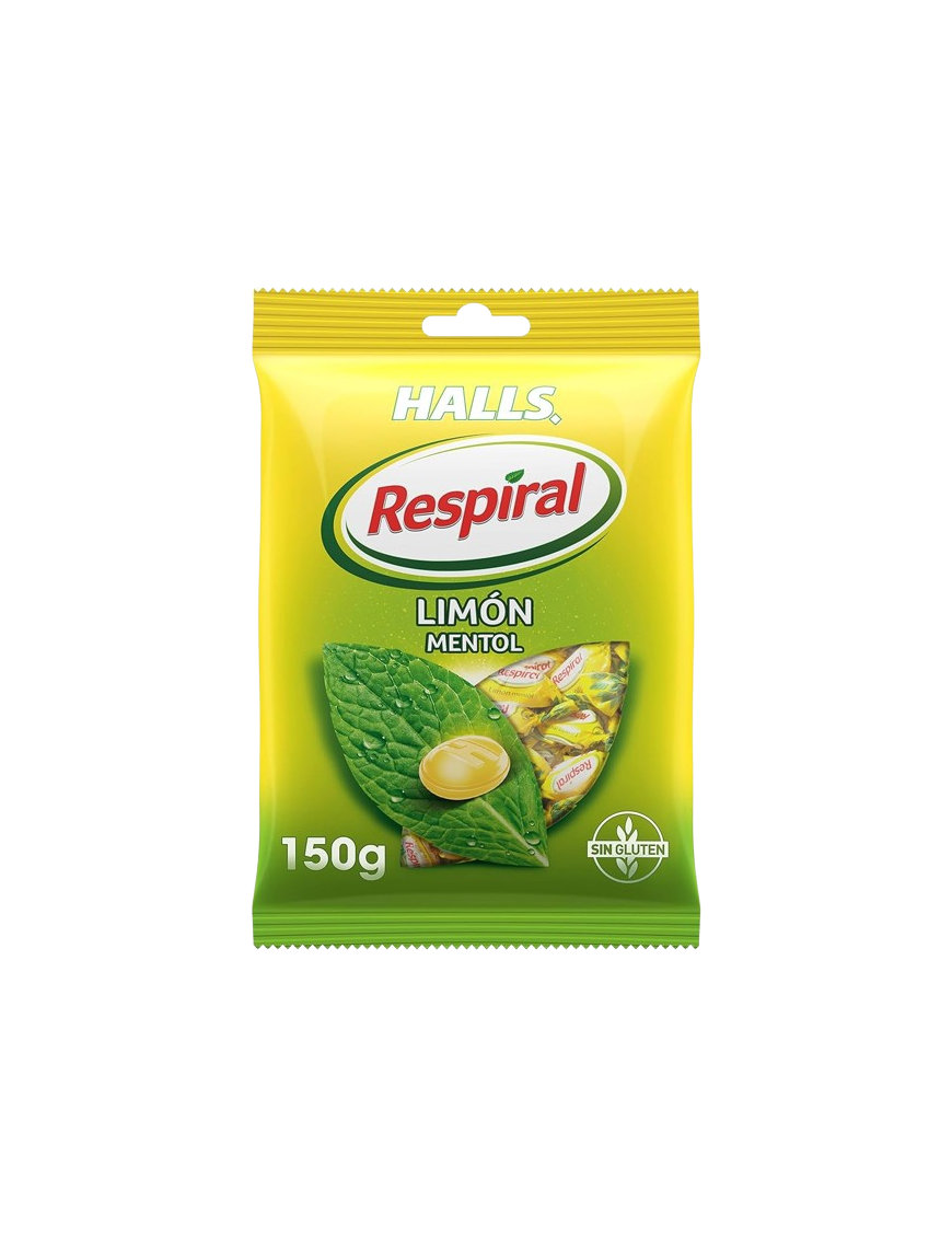 CARAMELOS RESPIRAL LIMON B/150 GR