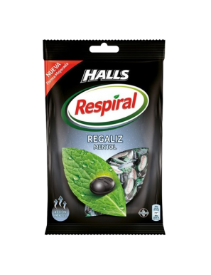 CARAMELOS RESPIRAL REGALIZ MENTOL B/150 GR