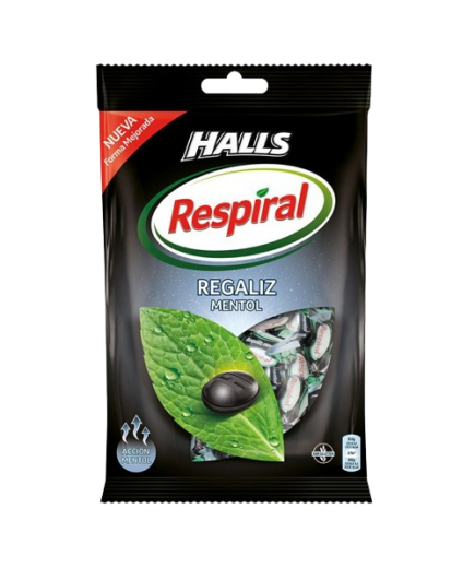 CARAMELOS RESPIRAL REGALIZ MENTOL B/150 GR