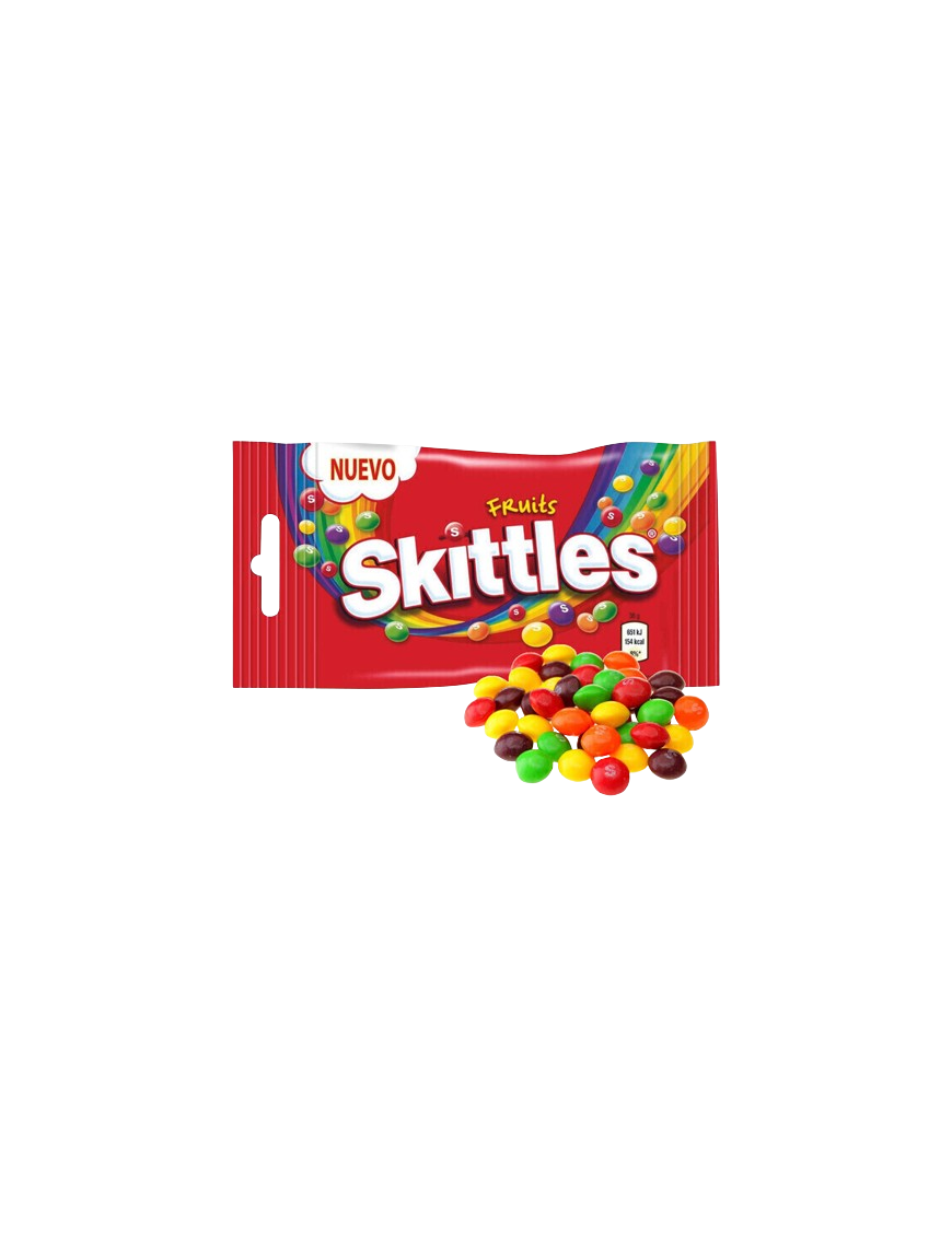 CARAMELOS SKITTLES DE FRUTAS MASTICABLES B/38 GR