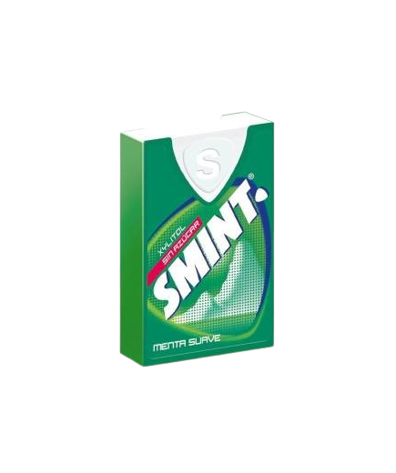 CARAMELOS SMINT MENTA SUAVE S/AZUCAR DISPLAY 8 GR