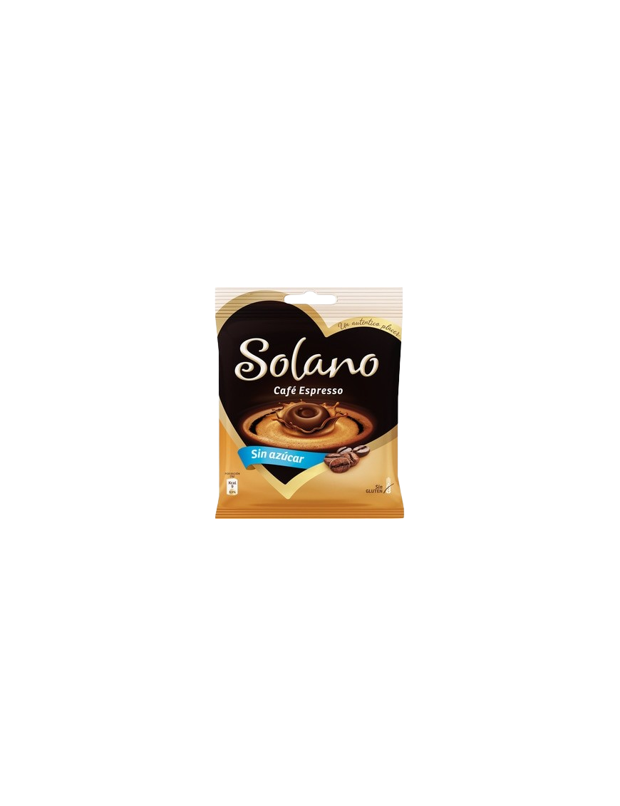 CARAMELOS SOLANO CAFE EXPRESSO S/AZUCAR B/99 GR