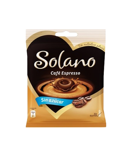 CARAMELOS SOLANO CAFE EXPRESSO S/AZUCAR B/99 GR