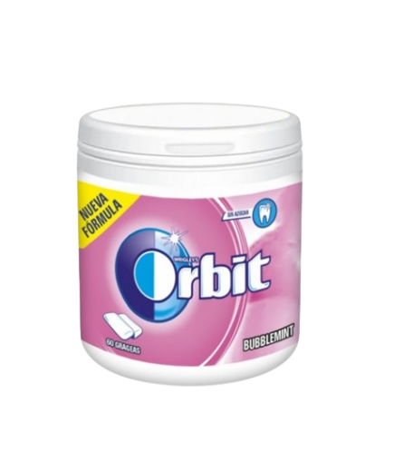 CHICLE ORBIT BOX BUBBLEMINT 84 GR