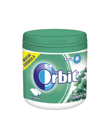 CHICLE ORBIT BOX EUCALIPTO 46 UD P/64 GR