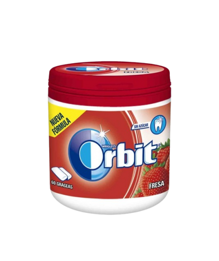 CHICLE ORBIT BOX FRESA 84 GR