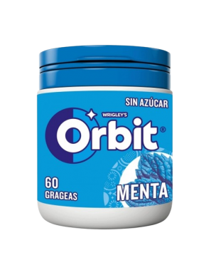 CHICLE ORBIT BOX MENTA 84 GR