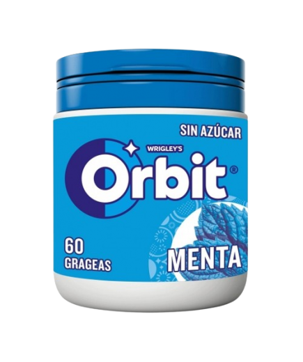 CHICLE ORBIT BOX MENTA 84 GR