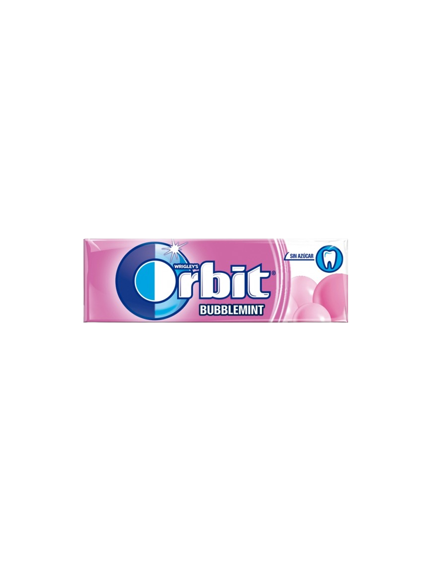 CHICLE ORBIT BUBBLEMINT 14 GR