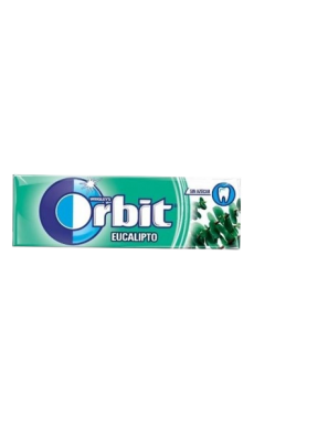 CHICLE ORBIT EUCALIPTO 14 GR