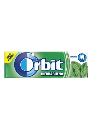 CHICLE ORBIT HIERBABUENA 14 GR